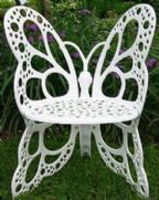 white buttefly chair